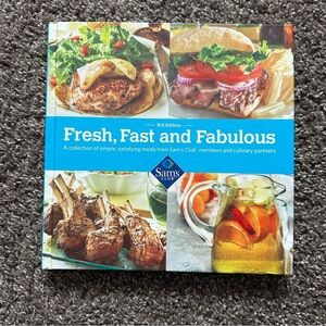 Fresh, Fast & Fabulous Cookbook – 3rd Edition Sam’s Club Hardcover
